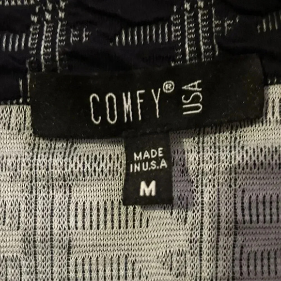 Comfy USA Jacket Womens Med Collar Topper Stretch Charcoal Gray Pockets - Picture 6 of 8